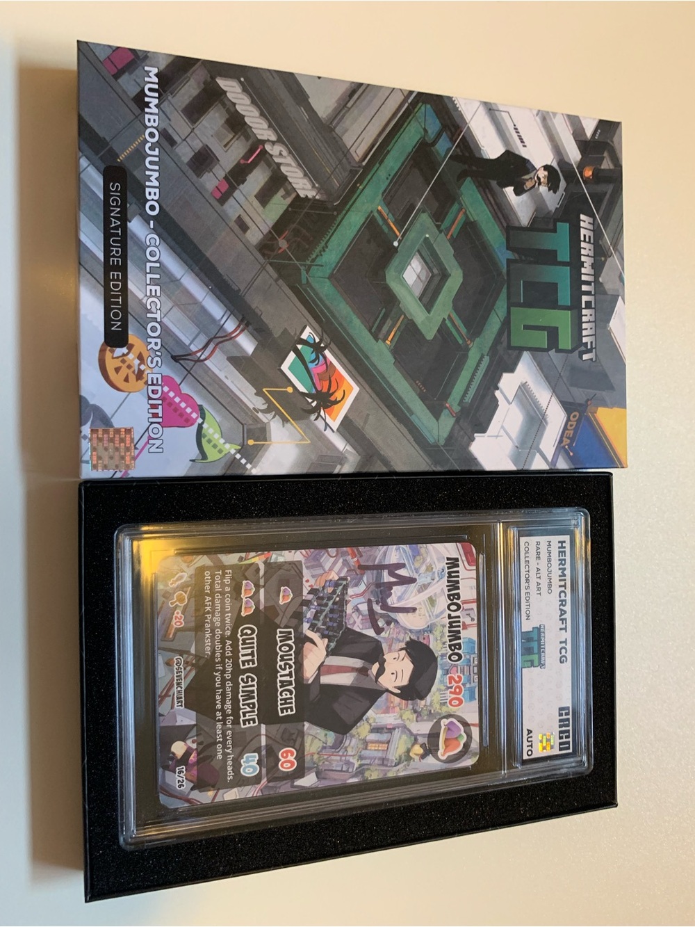 TCG MumboJumbo Collector's Edition Card - hermitcraft